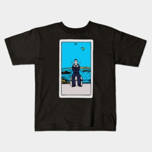 Two of Swords Michael Myers Tarot i Kids T-Shirt